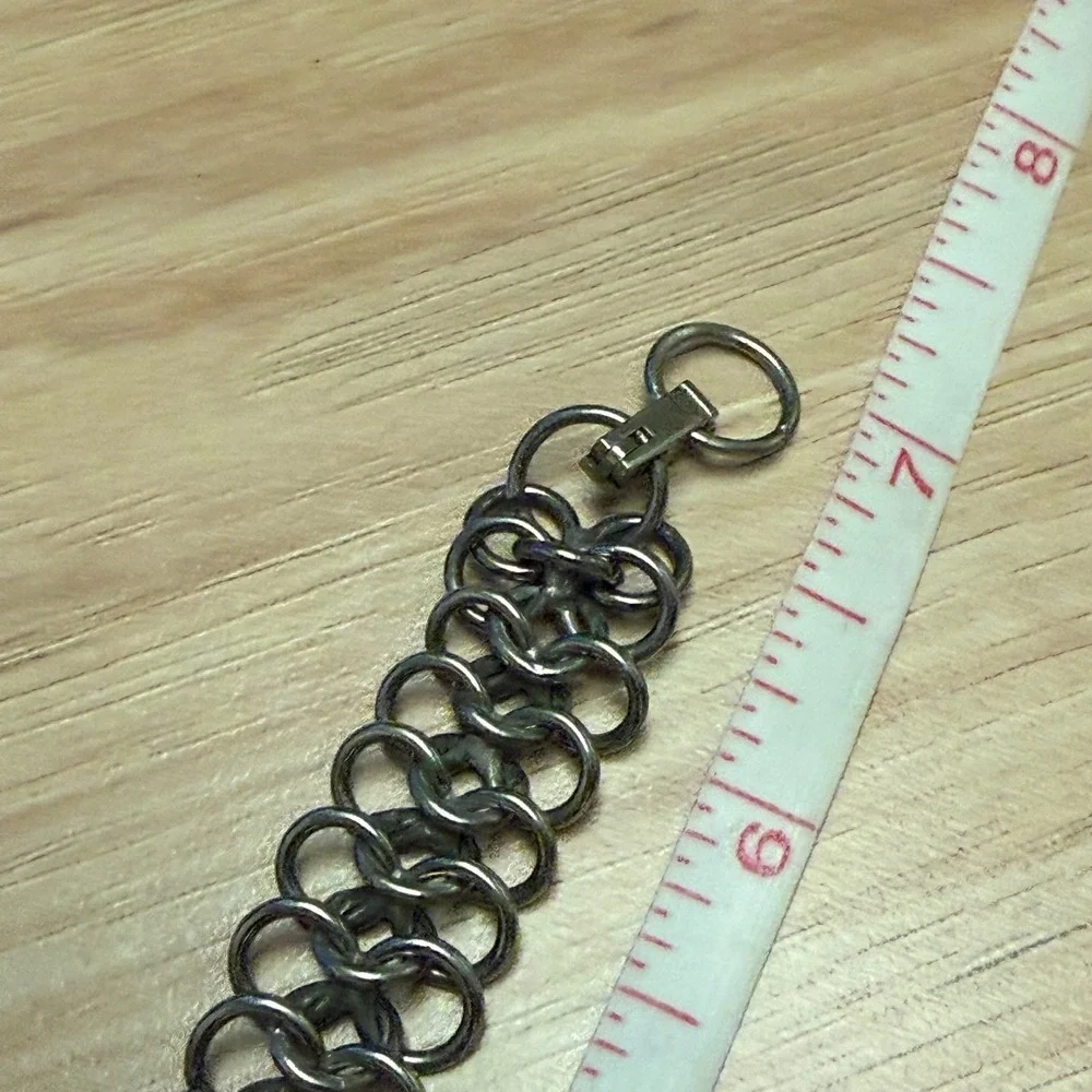 Lorus Womens Silver Chain Link Bracelet Watch Japan Movt LR0765 Round Dial Works